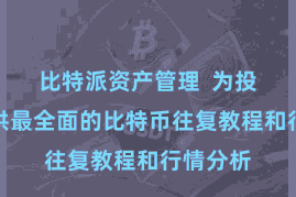 比特派资产管理 为投资者提供最全面的比特币往复教程和行情分析
