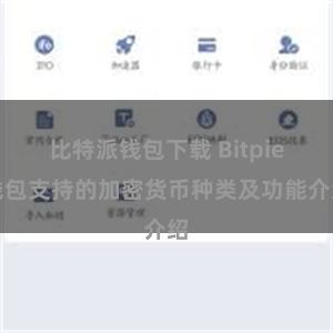 比特派钱包下载 Bitpie钱包支持的加密货币种类及功能介绍