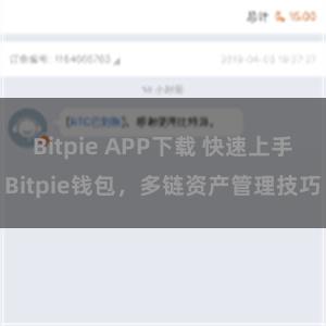 Bitpie APP下载 快速上手Bitpie钱包，多链资产管理技巧