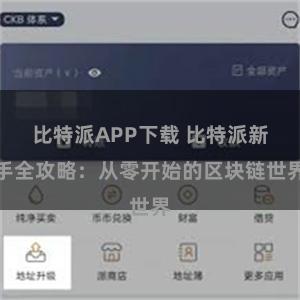 比特派APP下载 比特派新手全攻略：从零开始的区块链世界