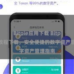 Bitpie应用下载 Bitpie钱包教程下载，安全便捷的数字资产管理指南